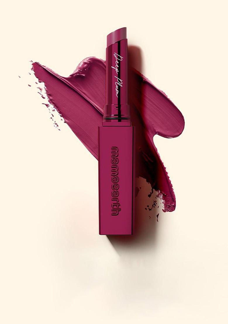 Mamaearth Long Lasting Matte Stay Lipstick 2G Deep Plum