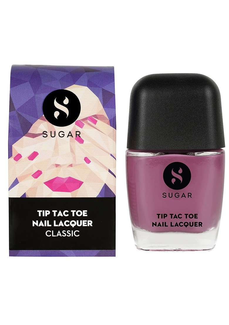 Sugar Tip Tac Toe Long Lasting Glossy Nail Lacquer 9Ml Pink Peony 15 - Indya