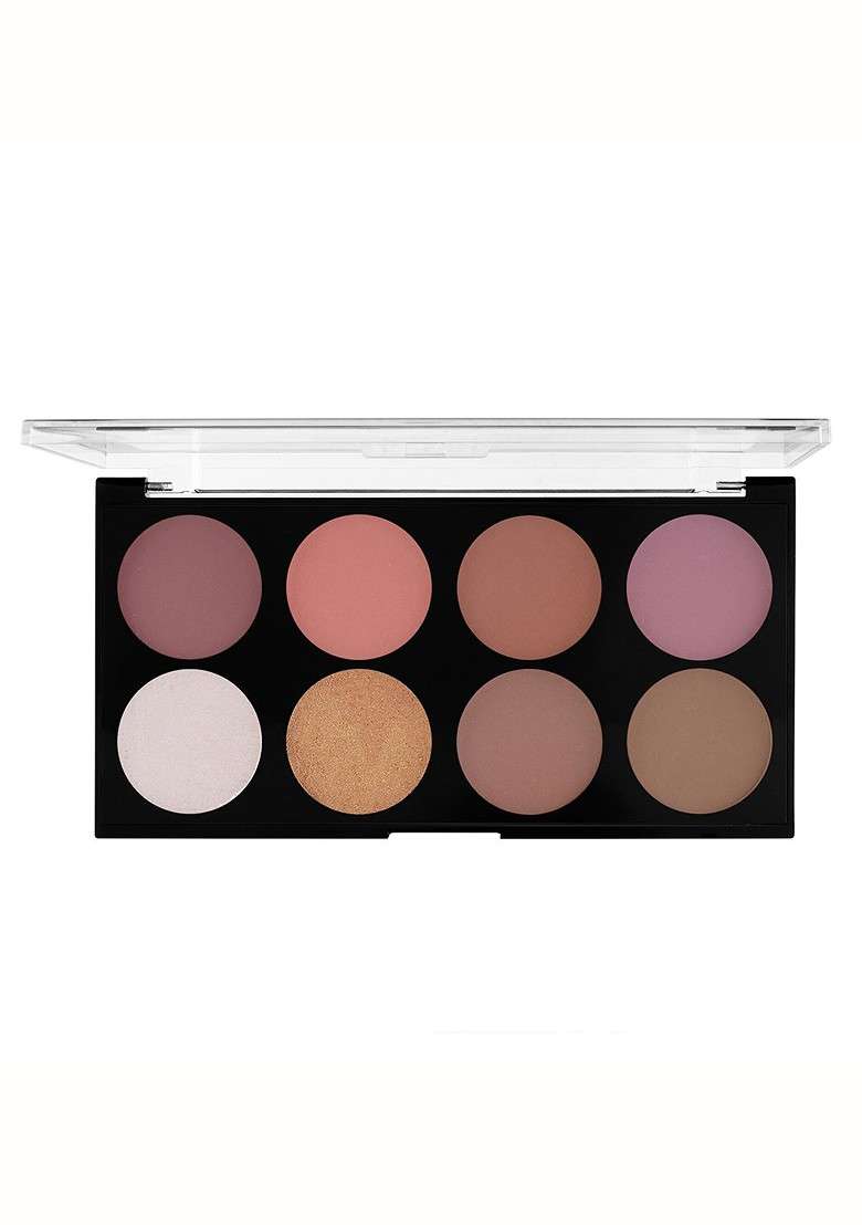 Mars Long Lasting Highly Pigmented Fantasy Matte Face Blush Palette Shade 03 - Indya