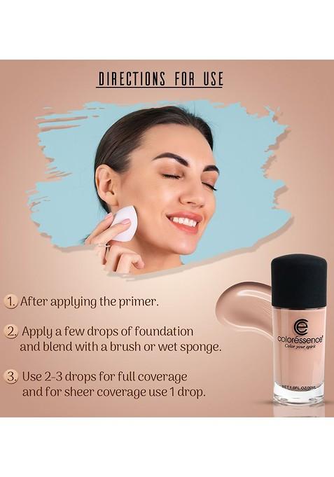 Coloressence Liquid Foundation 30 Ml Shade Medium Beige 2