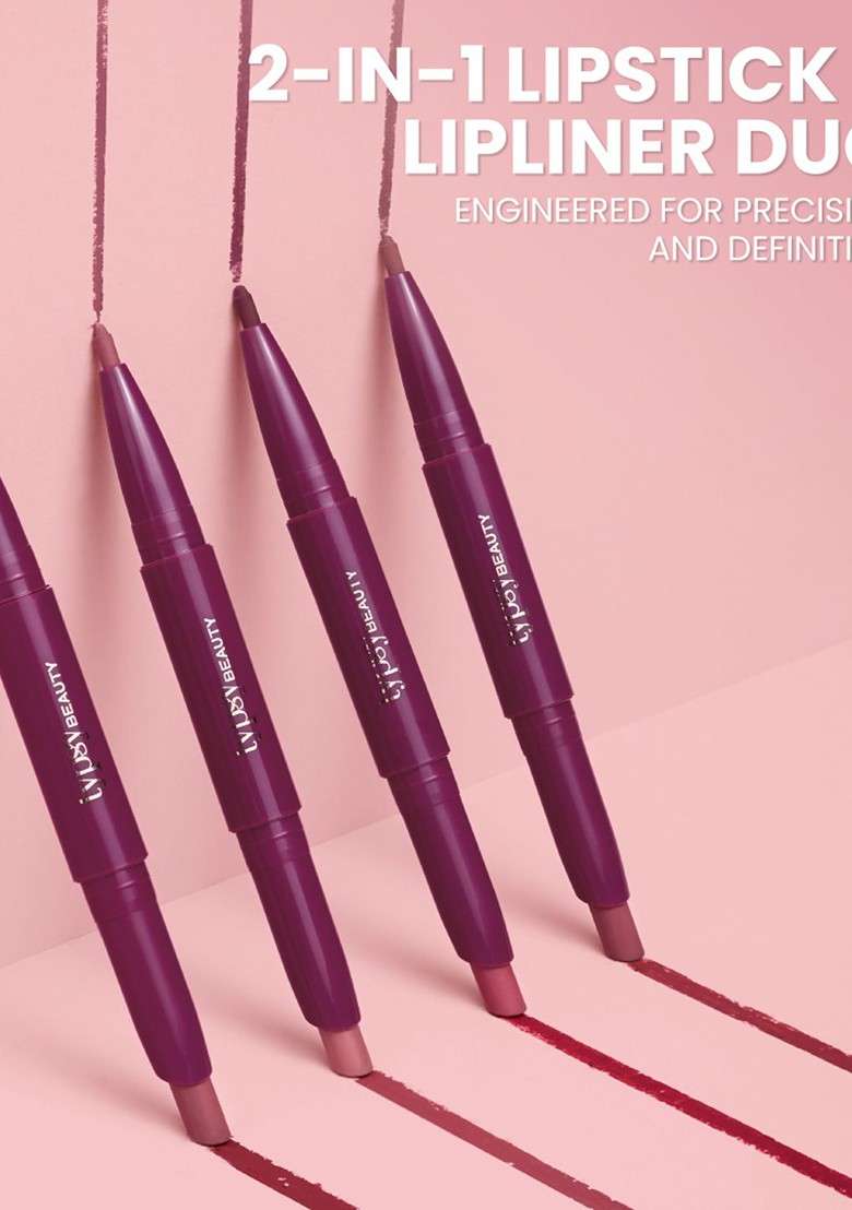 Typsy Beauty Twist Pout Lipstick N Liner 5 G Fresh Princess 07 - Indya