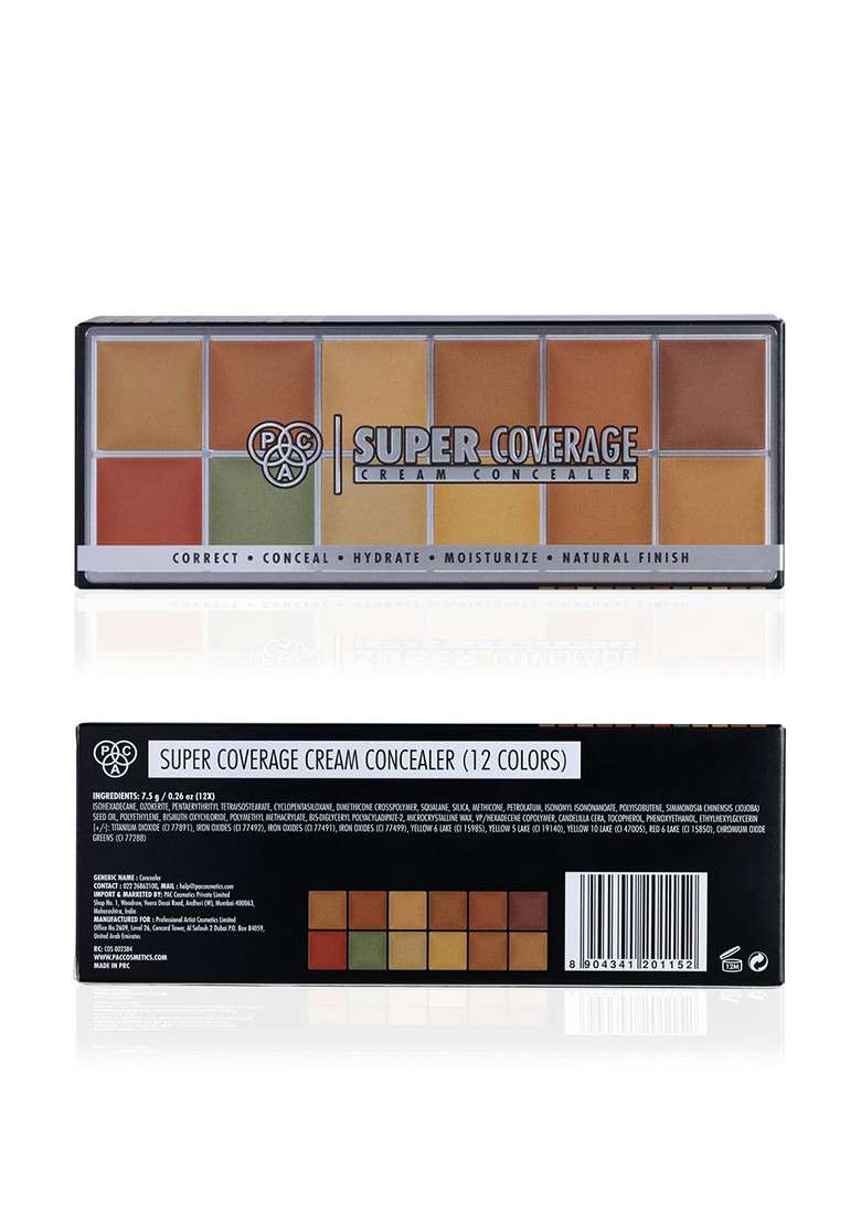 Pac Super Coverage Cream Concealer X12 - Indya
