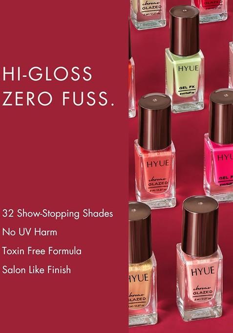 Hyue Gel Fx Long Lasting High Shine Flawless Nail Paint Mint Mojito 8Ml