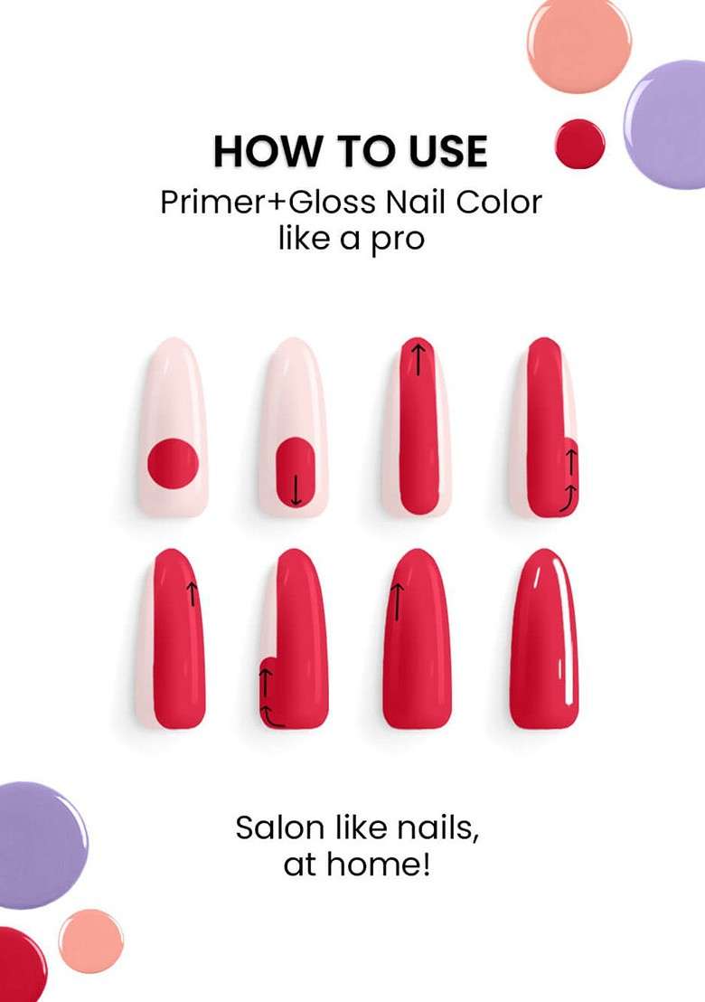 Lakme 9To5 Overtime Shine Glossy Long Lasting Quick Dry Nail Color 6Ml Emerald Power - Indya
