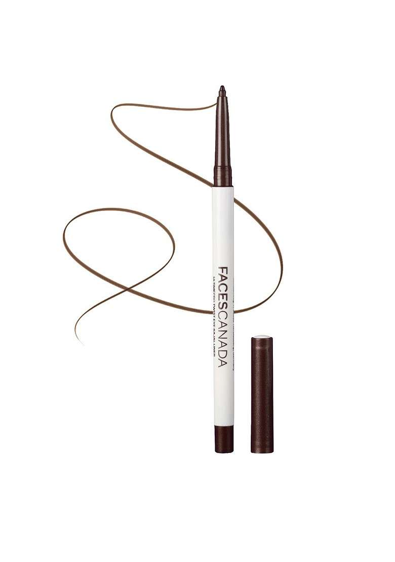 Faces Canada Ultime Pro Twist Eye Kajal Liner 0 35G Brown 02 - Indya