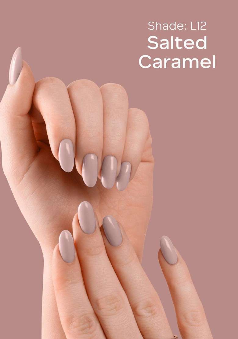 Faces Canada Ultime Pro Splash Luxe Quick Dry Nail Enamel 12Ml Salted Caramel L12 - Indya