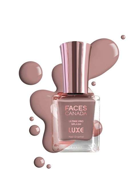 Faces Canada Ultime Pro Splash Luxe Quick Dry Nail Enamel 12Ml Salted Caramel L12