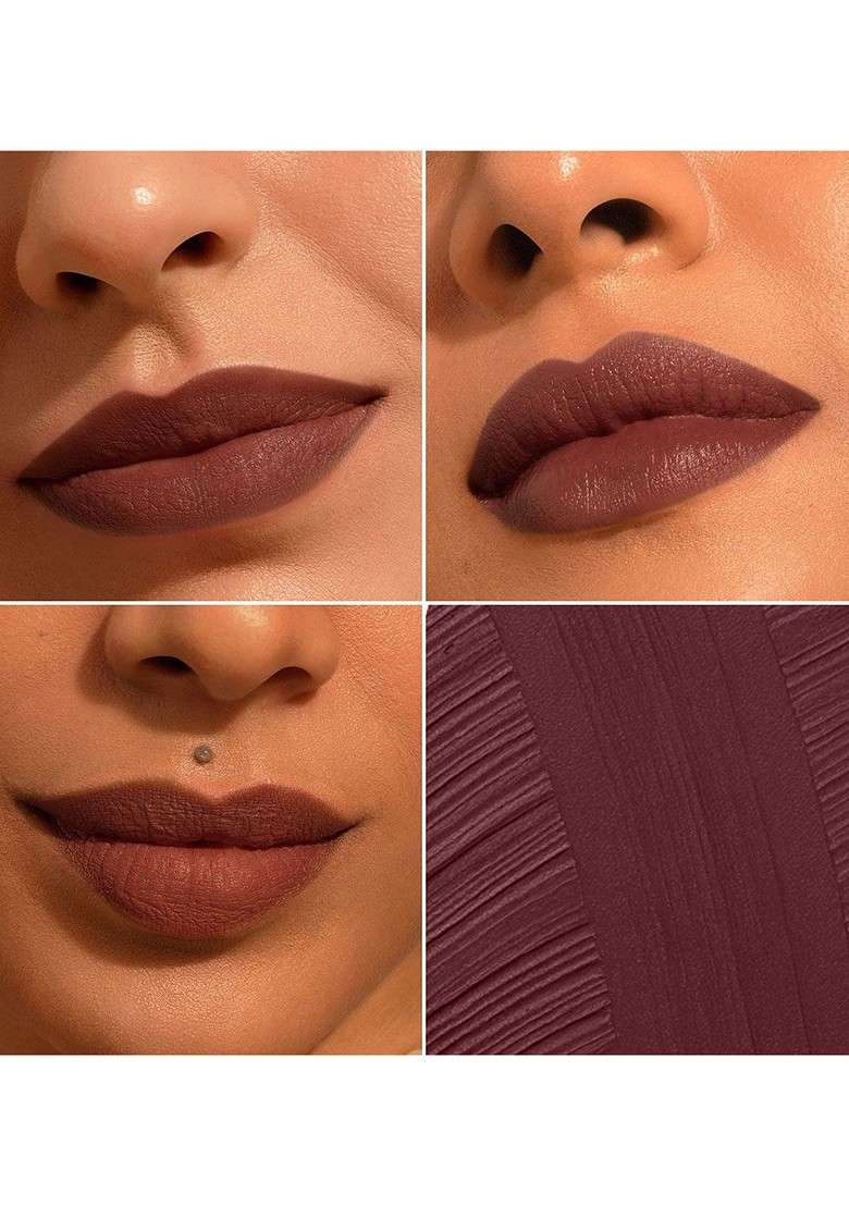 Pilgrim High Impact Comfortable Matte Lipstick 4 G Boujee Babe 03 - Indya