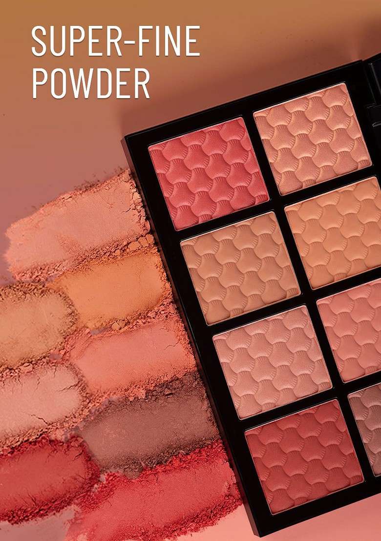 Pac Spotlight Blusher Palette X8 - Indya