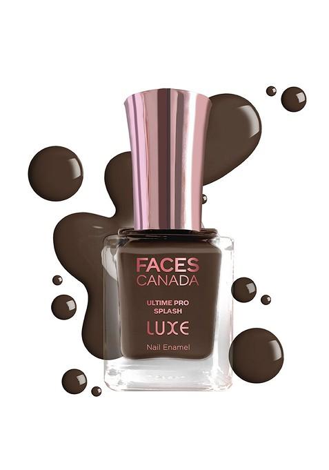 Faces Canada Ultime Pro Splash Luxe Nail Enamel 12Ml Dark Cocoa L41