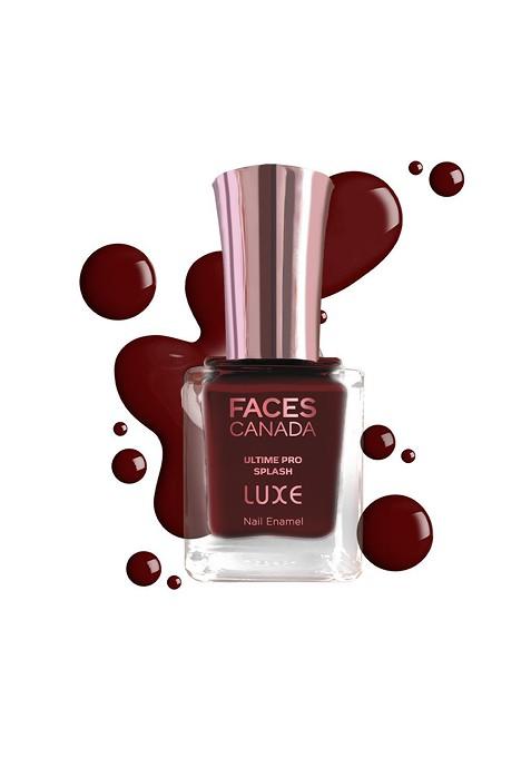 Faces Canada Ultime Pro Splash Luxe Nail Enamel 12Ml Bloody Mary L59