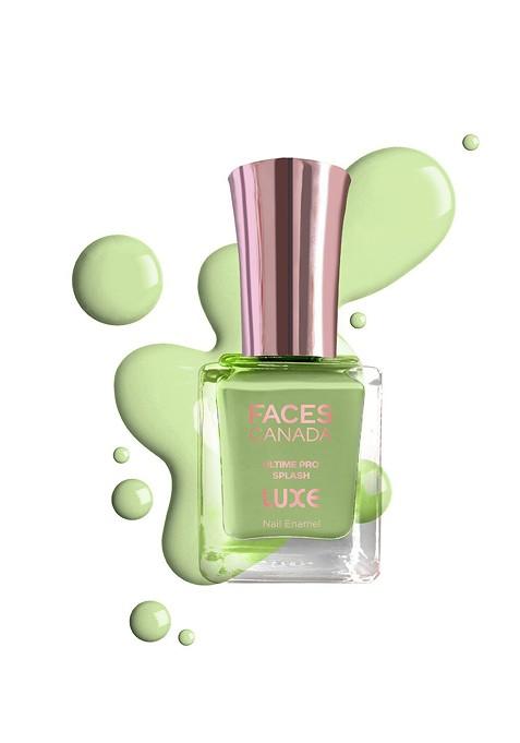 Faces Canada Ultime Pro Splash Luxe Quick Dry Nail Enamel 12Ml Celery Spring L02