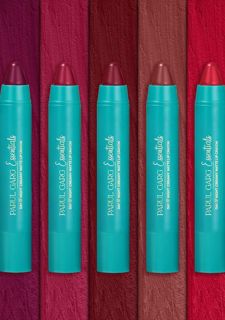 Parul Garg Set Of 5 Creamy Matte Lip Crayons Dusky Girl Favourites