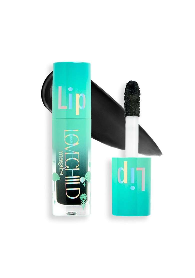 Lovechild Masaba Lip Gelato Tinted Oil With Shea Butter 5Ml Badass Black - Indya