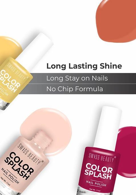 Swiss Beauty Long Lasting Quick Dry Color Splash Nail Polish 40