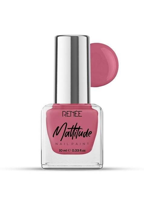 Renee Mattitude Nail Paint 10Ml Royale Rose