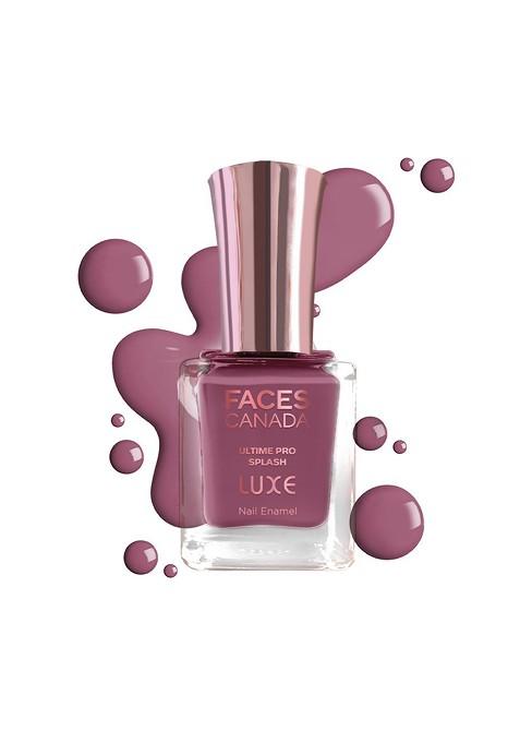 Faces Canada Ultime Pro Splash Luxe Nail Enamel 12Ml Mauve Flirt L44
