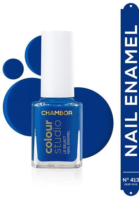Chambor Le Select Quick Drying Chip Resistant Nail Enamel 10 Ml Deep Dive N 413