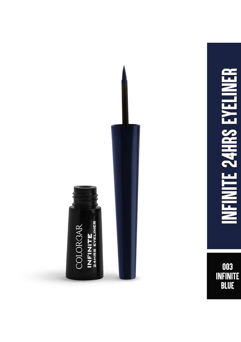 Colorbar Infinite 24 Hrs Liquid Eyeliner 2 5 Ml Blue 003 - Indya
