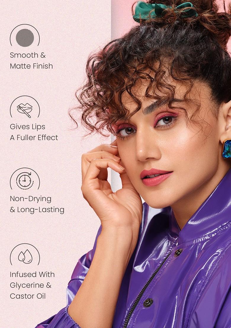 Swiss Beauty Bold Matt Long Lasting Matte Finish Lip Liner Pencil Sandy Pink 13