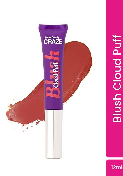 Swiss Beauty Craze Cloud Puff Blush 12 Ml Pink Sky