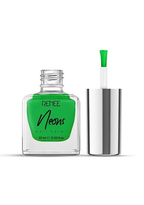 Renee Neons Nail Paint 10Ml Green Gush