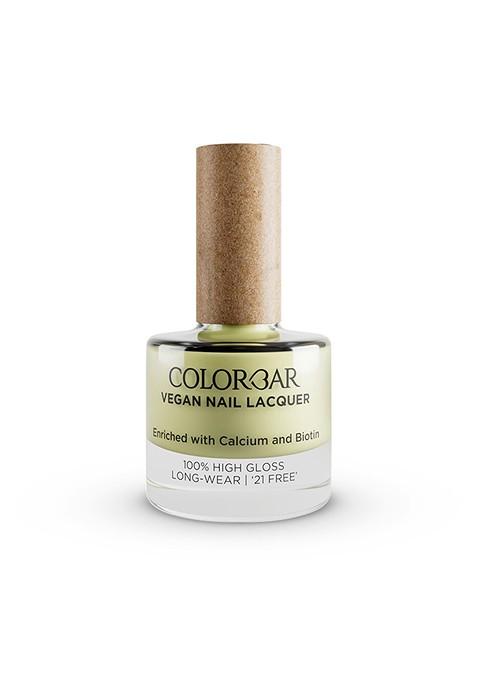 Colorbar Joyful Tone High Gloss Vegan Nail Lacquer With Biotin 8Ml Lemon Tart 16