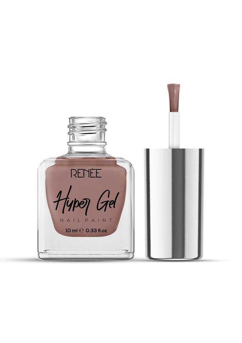 Renee Hyper Gel Nail Paint 10Ml Shell Pink - Indya
