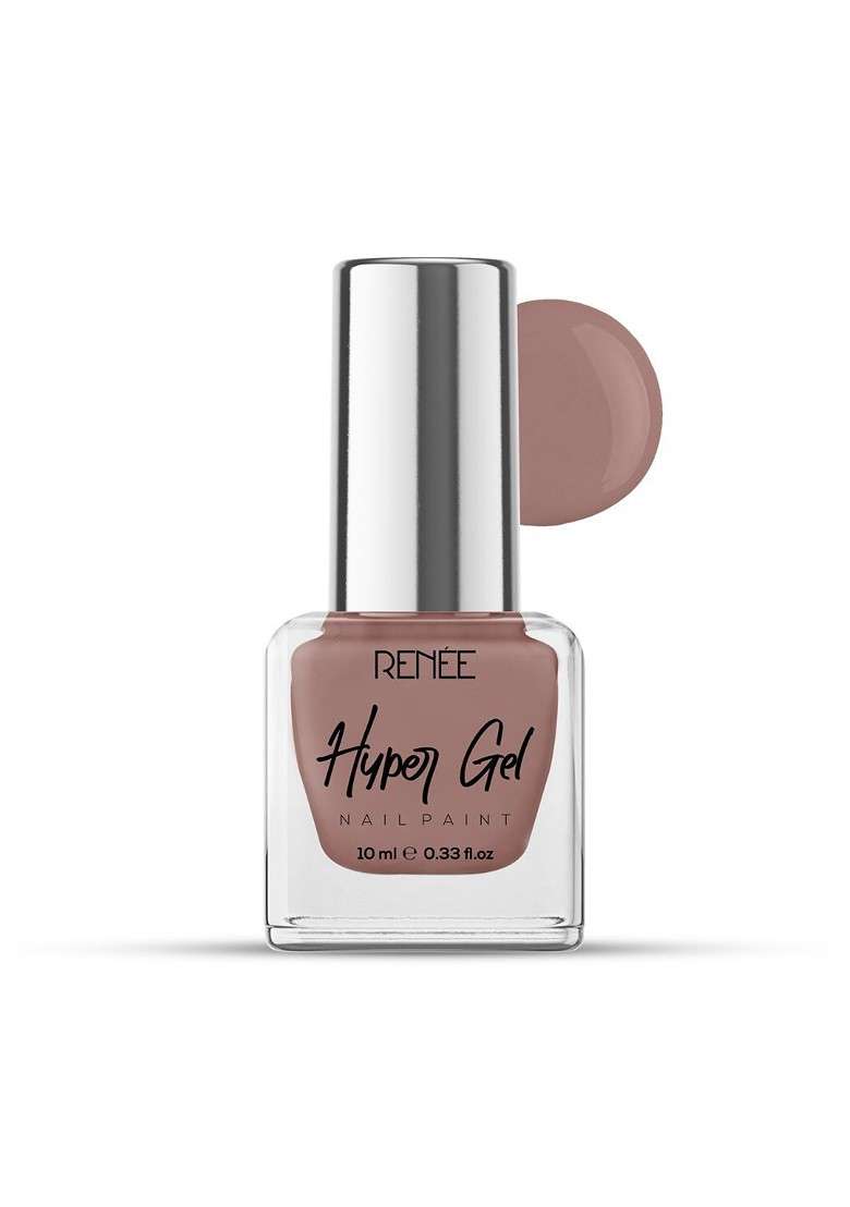 Renee Hyper Gel Nail Paint 10Ml Shell Pink - Indya