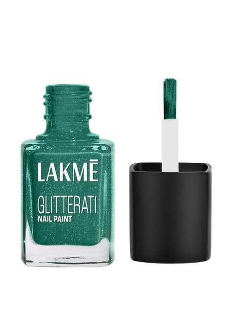 Lakme Glitterati Collection Nail Paint For High Glam Shine 12Ml Mistletoe 116