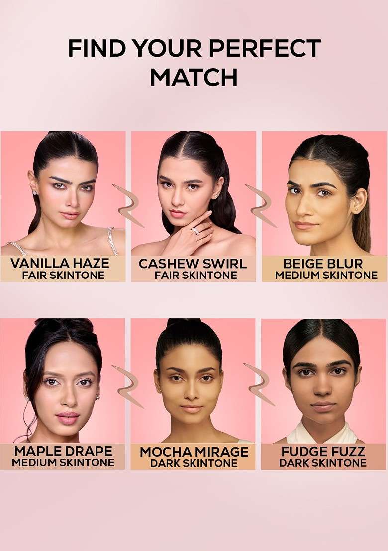 Renee Bollywood Filter Blurring Compact Fudge Fuzz - Indya