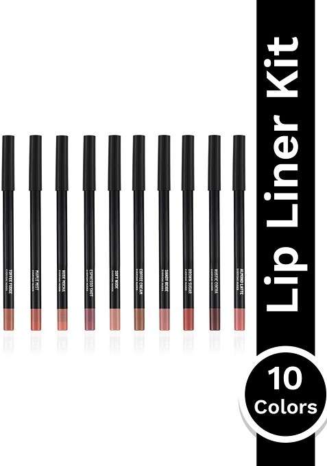 Pac Everyday Nudes Highly Pigmented Waterproof 24H Lip Liner Kit
