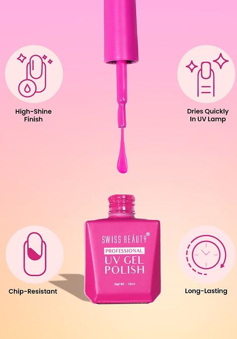 Swiss Beauty Professional Uv Gel Nail Polish 15Ml Shade 55