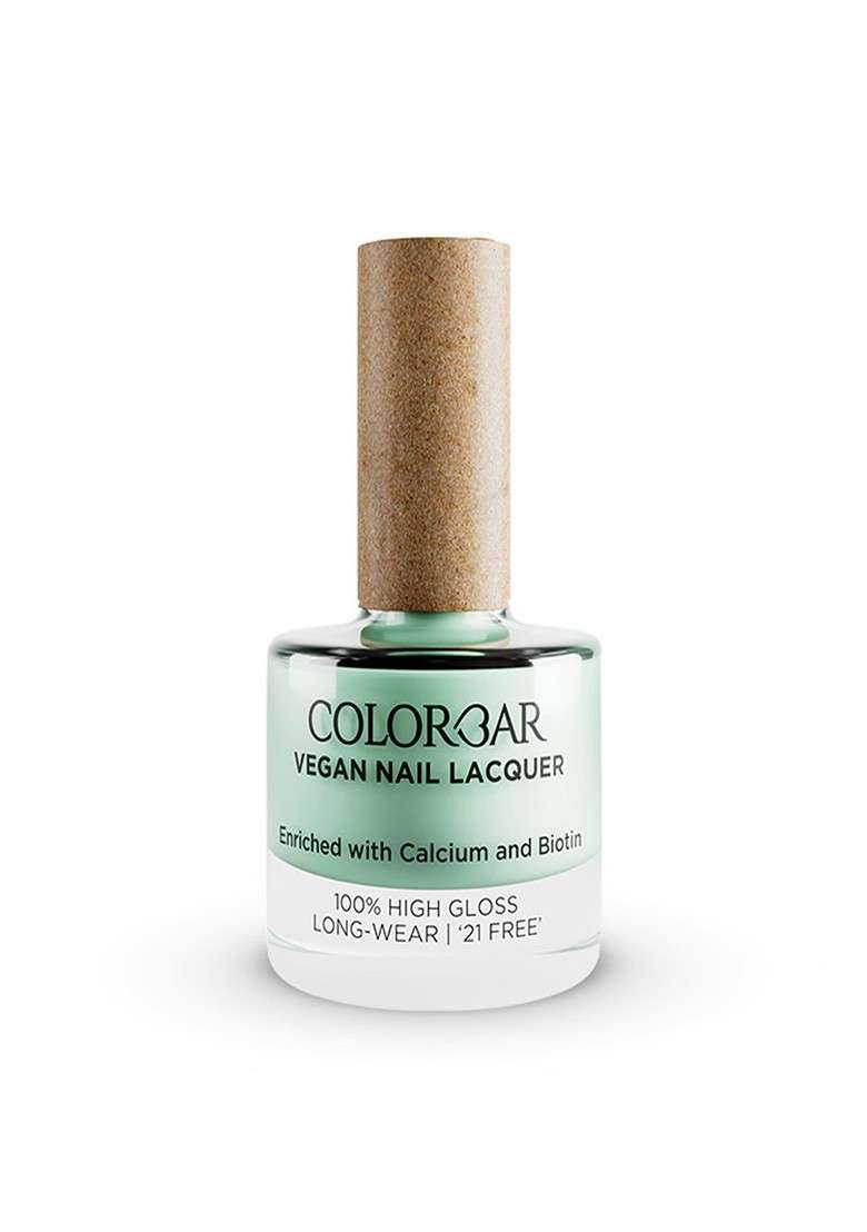 Colorbar Joyful Tone High Gloss Vegan Nail Lacquer With Biotin 8Ml Macaroons 13 - Indya