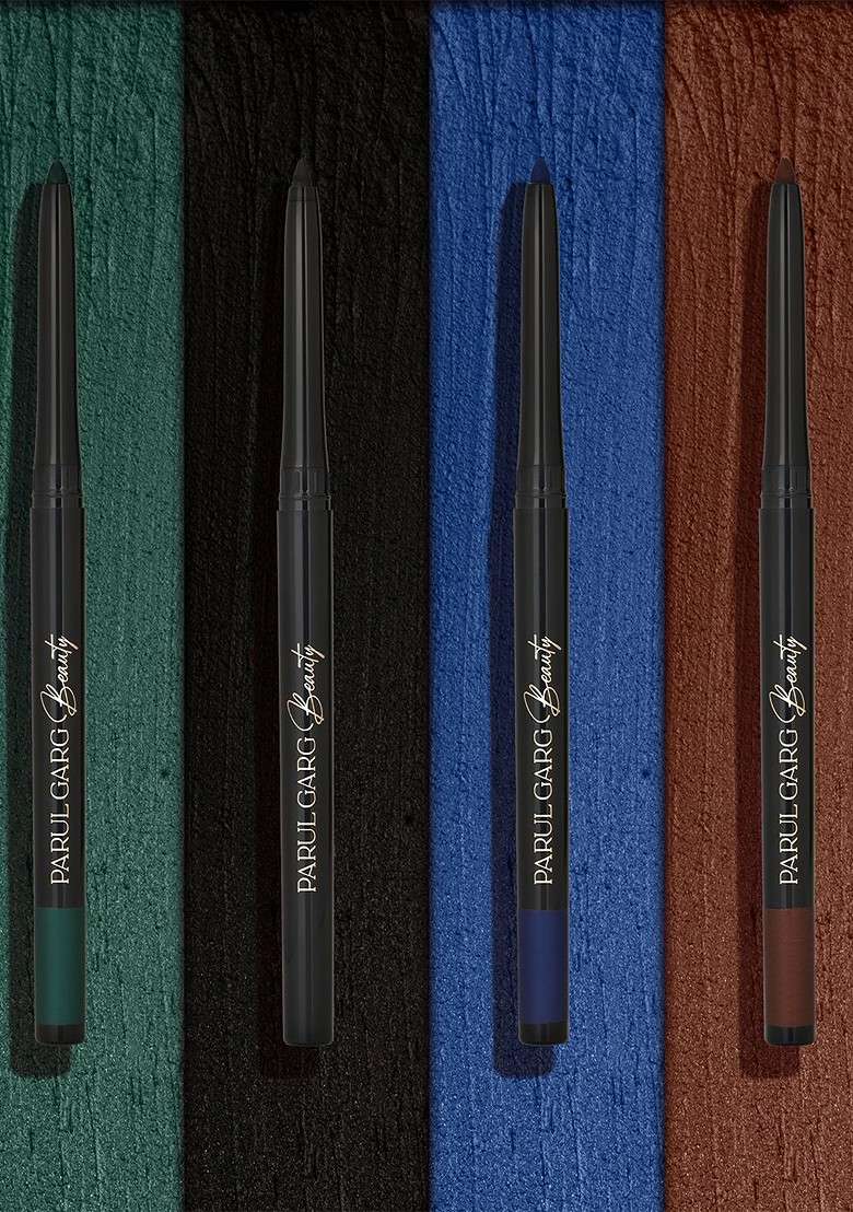 Parul Garg Set Of 4 Long Lasting Matte Kajal 0 3 G Each Kuhu Koyal Mayur Myna - Indya