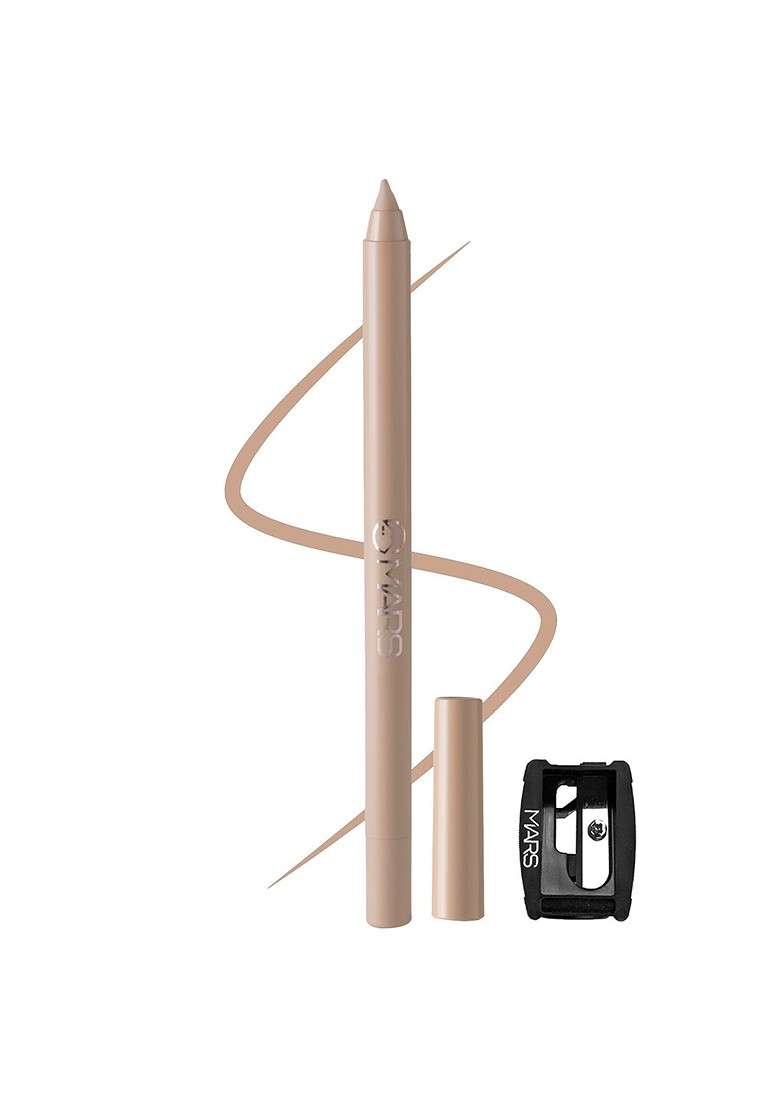Mars Smooth Glide Pencil Kajal With Sharpener 1 4G Sand Dunes 08 - Indya