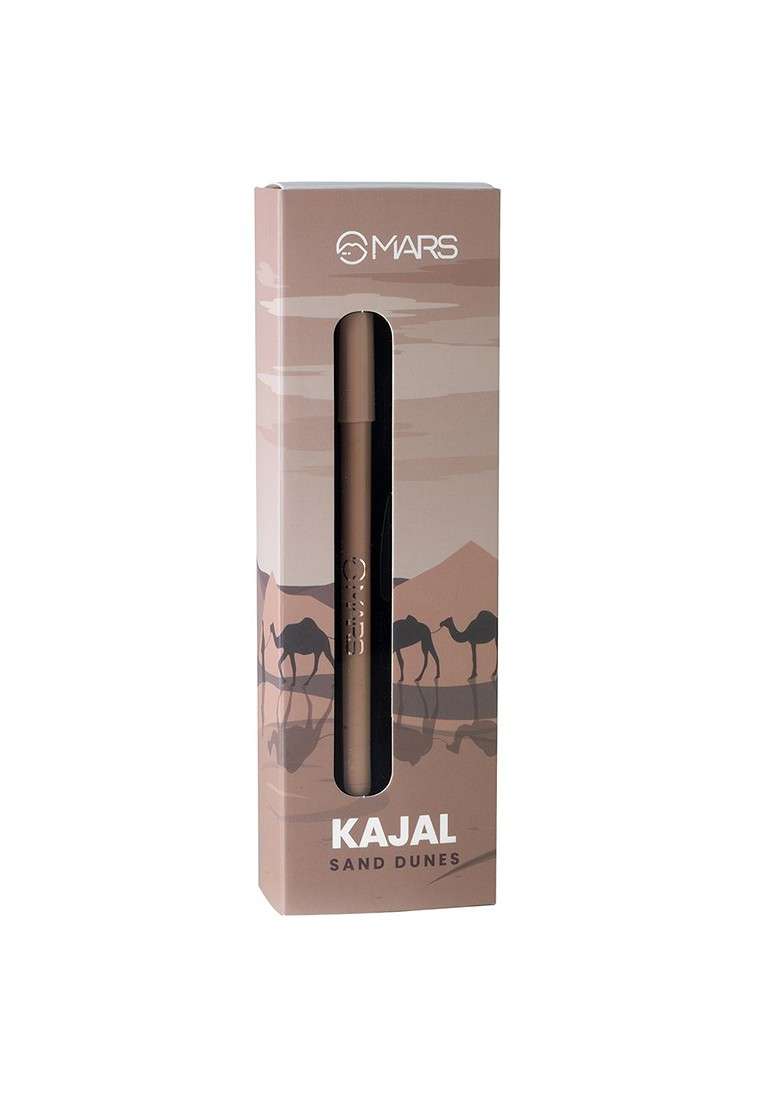 Mars Smooth Glide Pencil Kajal With Sharpener 1 4G Sand Dunes 08 - Indya