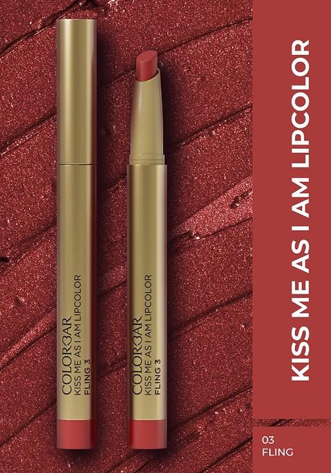 Colorbar Kiss Me As I Am Lip Color 1 2 G Fling 3