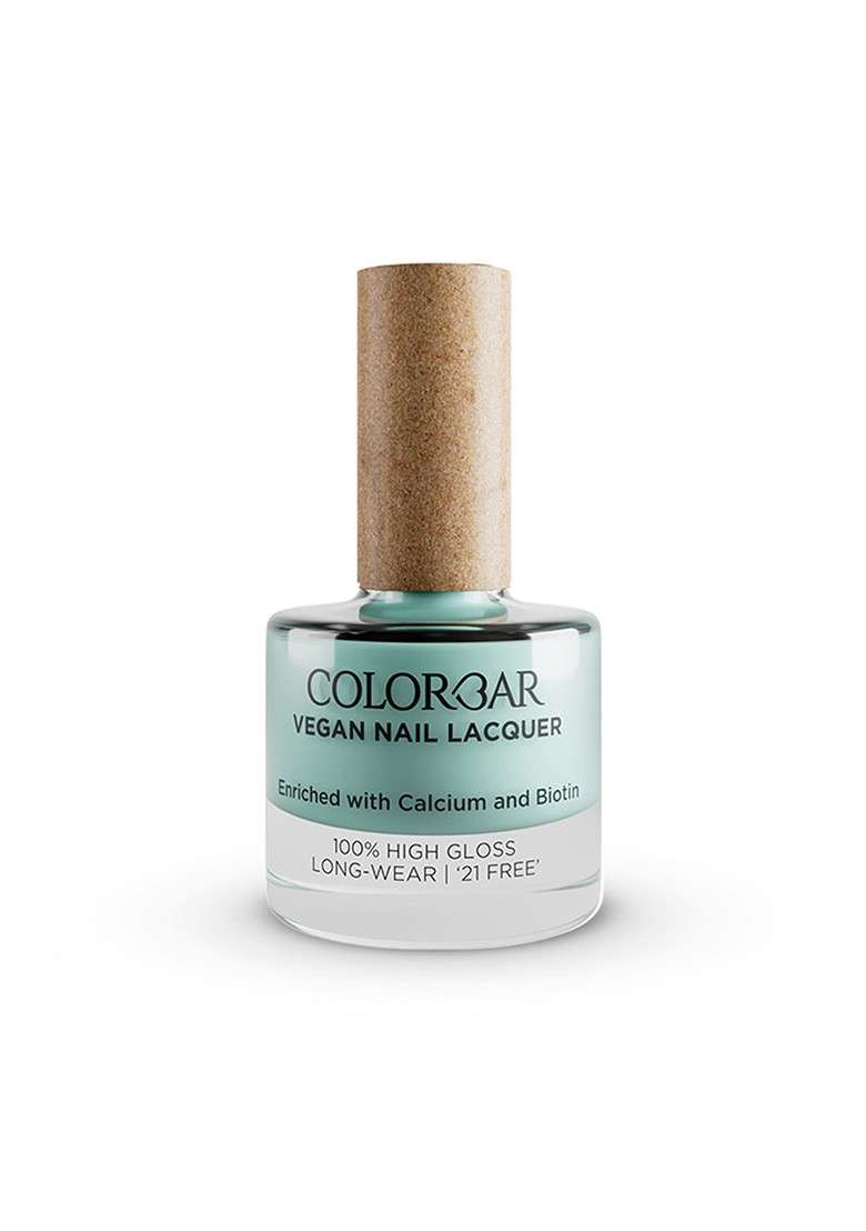 Colorbar Joyful Tone High Gloss Vegan Nail Lacquer With Biotin 8Ml Marshmellow 15 - Indya