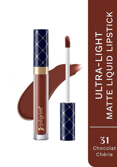 Pilgrim Oh So Crme Ultra Light Matte Liquid Lipstick 3 5 Ml Chocolat Chrie 31