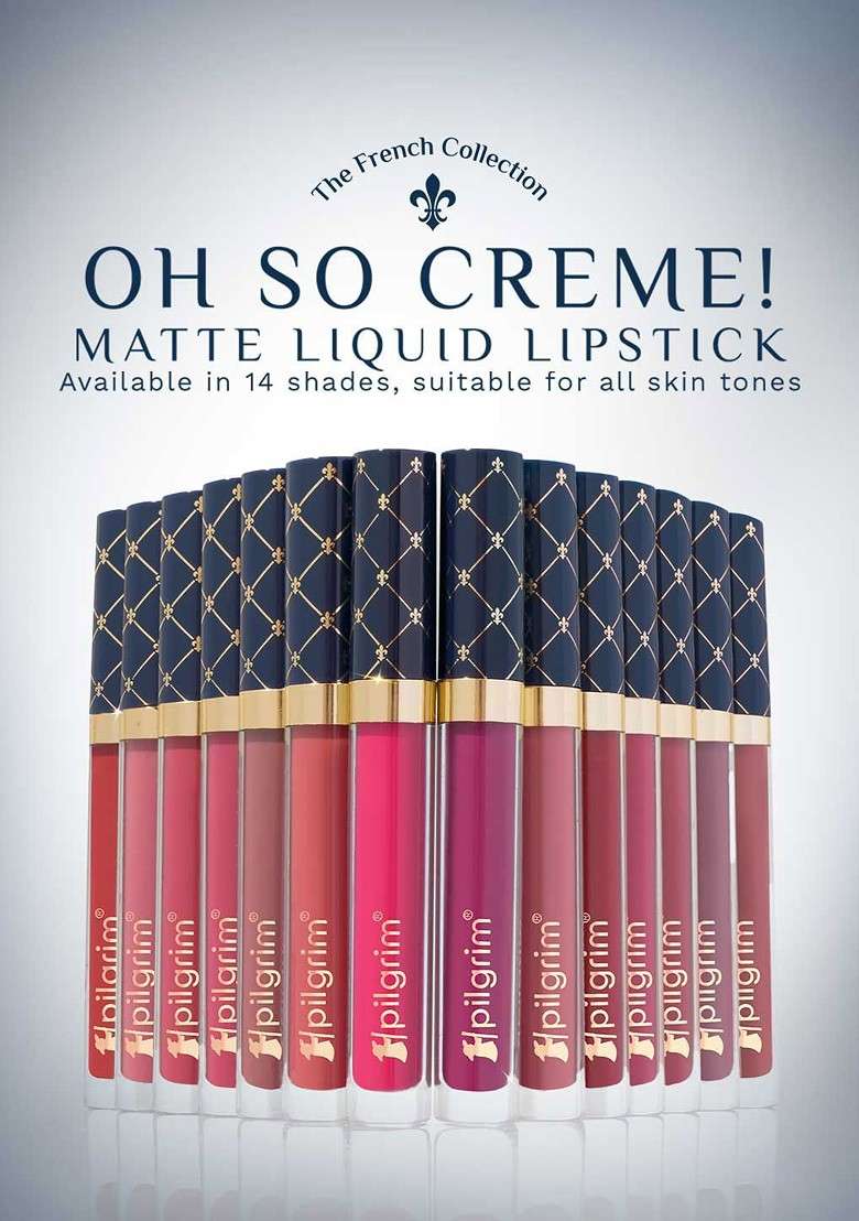 Pilgrim Oh So Crme Ultra Light Matte Liquid Lipstick 3 5 Ml Pink Amour 22 - Indya