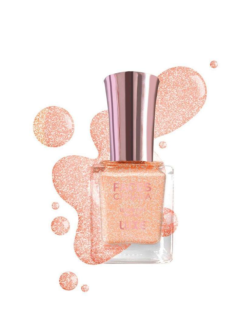 Faces Canada Ultime Pro Splash Luxe Quick Drying Lasting Nail Enamel 12 Ml Be Dazzling L16 - Indya
