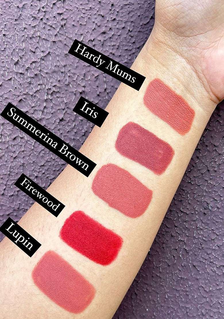 Love Earth Set Of 5 Non Transfer Crayon Lipstick 3 G Each - Indya