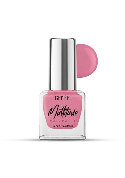 Renee Mattitude Long Lasting Nail Paint 10 Ml Rosy Kiss