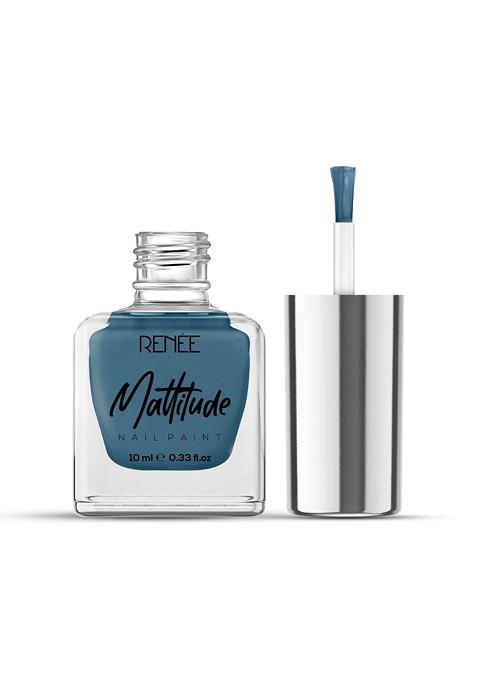 Renee Mattitude Nail Paint 10Ml Terrific Teal