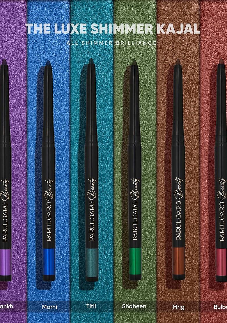 Parul Garg Set Of 6 Beauty Luxe Shimmer Kajal Bulbul Morni Pankh Titli Shaheen Mrig