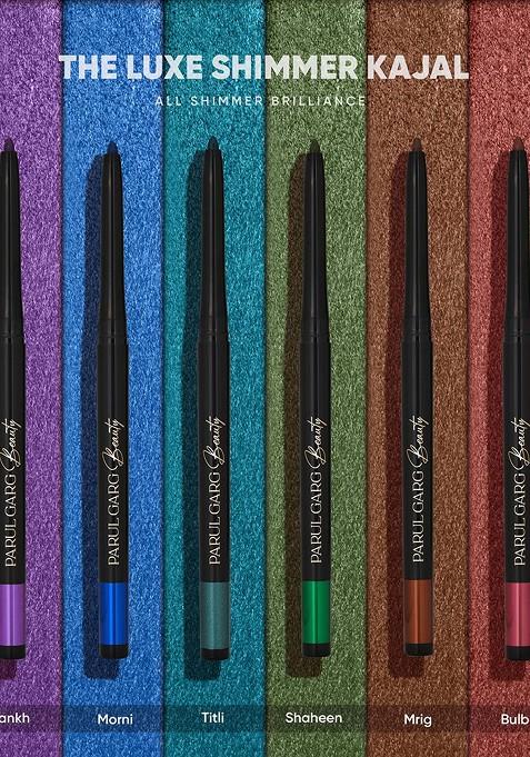 Parul Garg Set Of 6 Beauty Luxe Shimmer Kajal Bulbul Morni Pankh Titli Shaheen Mrig