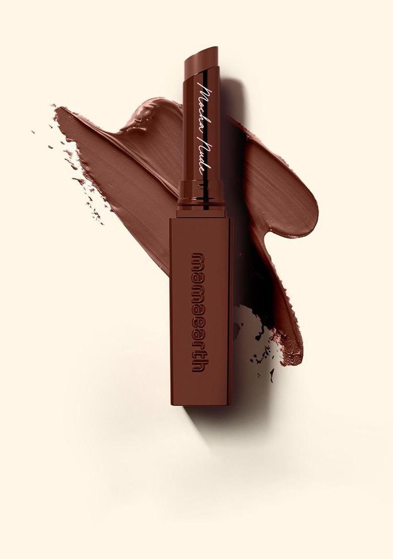 Mamaearth Luxe Matte Long Stay Lipstick 2 G Coffee Brown