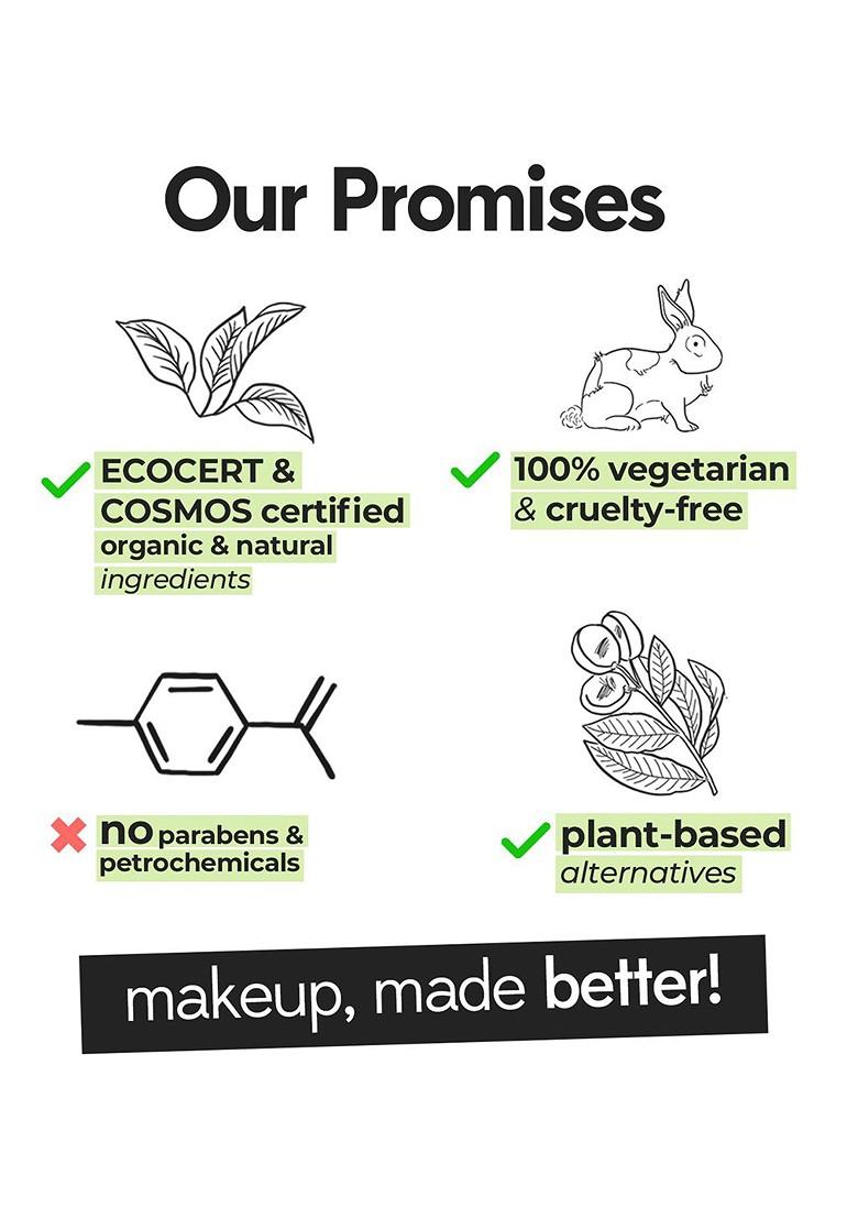 Ruby'S Organics Semi Matte Long Lasting Lipstick 3 7G Plum