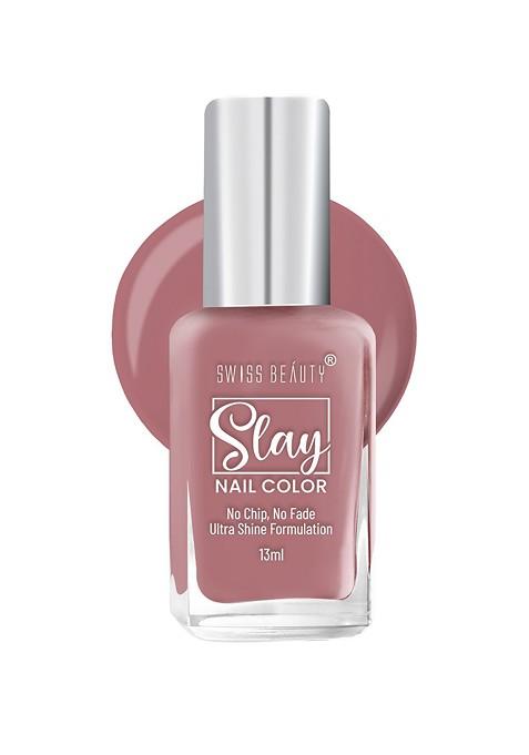 Swiss Beauty Quick Dry Slay Nail Polish With Ultra Shine Formula 13 Ml Gaze Star 37